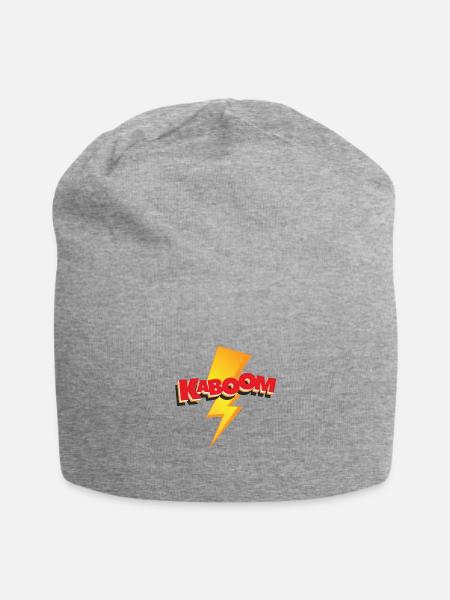 Blitz - Jersey-Beanie - Grau meliert