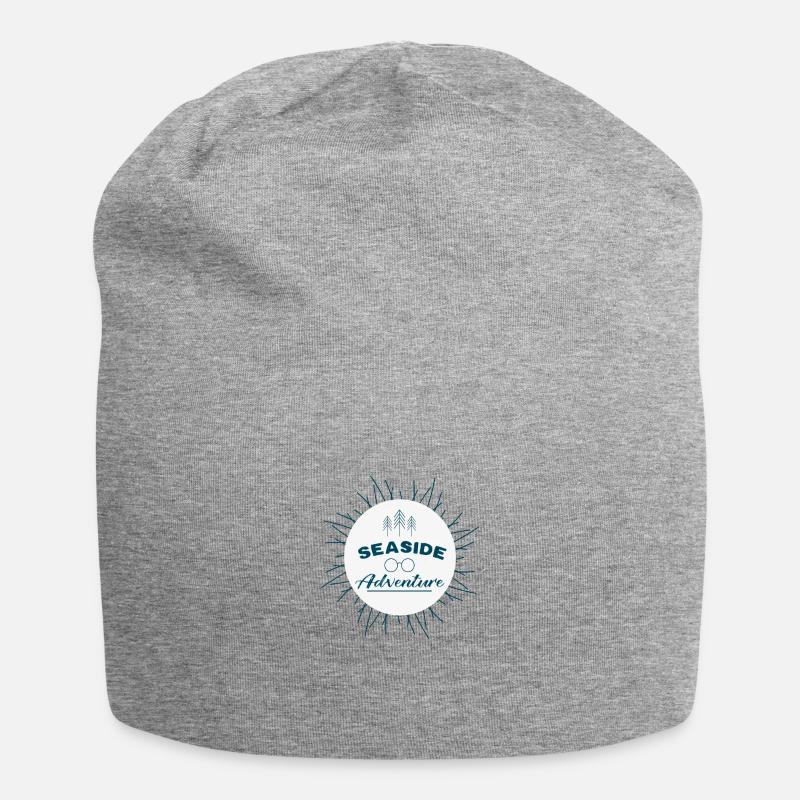 Seaside Adventure - Jersey-Beanie - Grau meliert