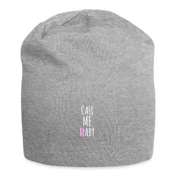 Call me Baby - Bonnet en jersey - gris chiné - Devant