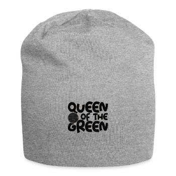 Golf Königin Golferin Frauen Golf - Jersey-Beanie - Grau meliert - Vorne