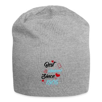 Bester Ehemann seit 1905 Hochzeit - Jersey-Beanie - Grau meliert - Vorne