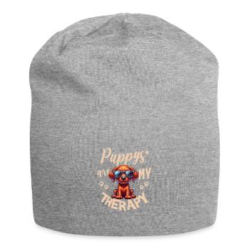 Rhodesian Ridgeback Dog Love - Bonnet en jersey - gris chiné - Devant
