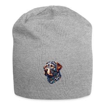 Conception Android Labrador Retriever - Bonnet en jersey - gris chiné - Devant
