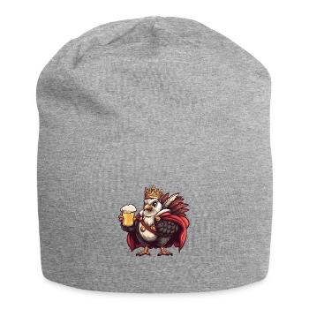 Truthan Beer Funny - Jersey Beanie - heather grey - Front