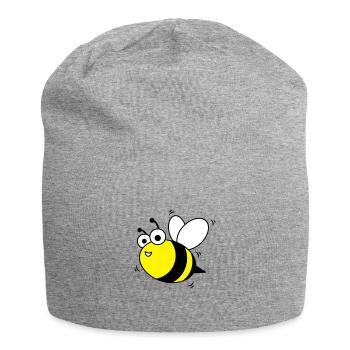 bourdon - Bonnet en jersey - gris chiné - Devant