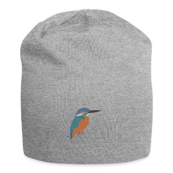 Oiseau de glace - Bonnet en jersey - gris chiné - Devant