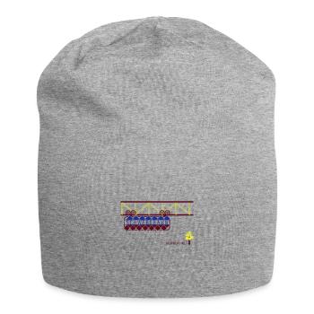 Wuppertaler Schwebebahn - Jersey-Beanie - Grau meliert - Vorne