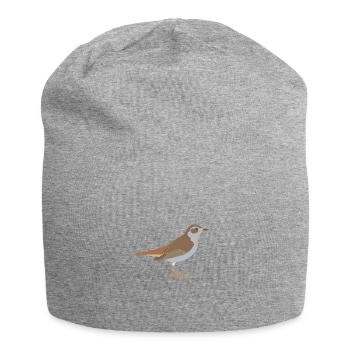 nightingale - Jersey Beanie - heather grey - Front