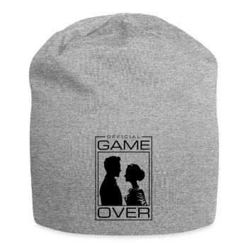 Jeu de couple de mariage sur le couple de mariage Jga - Bonnet en jersey - gris chiné - Devant
