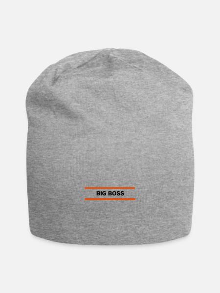 Grand patron - Bonnet en jersey - gris chiné