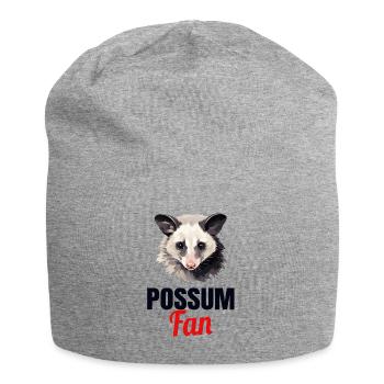 Opossum Possum Vintage Possumm Oppossum - Jersey-Beanie - Grau meliert - Vorne