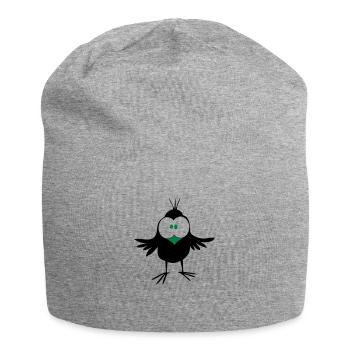 Moineau - Bonnet en jersey - gris chiné - Devant