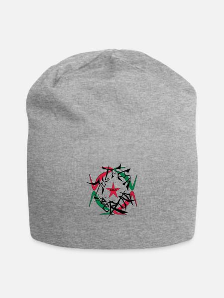 EZLN - Bonnet en jersey - gris chiné