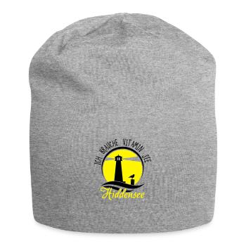 Vitamin See Hiddensee - Jersey-Beanie - Grau meliert - Vorne