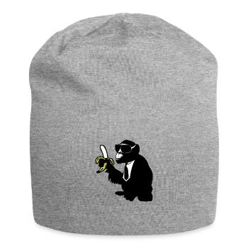 cool monkey karl - Jersey Beanie - heather grey - Front