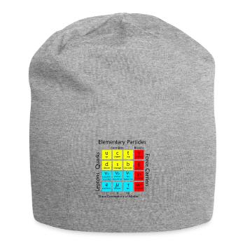 Elementary Particles - Jersey Beanie - heather grey - Front