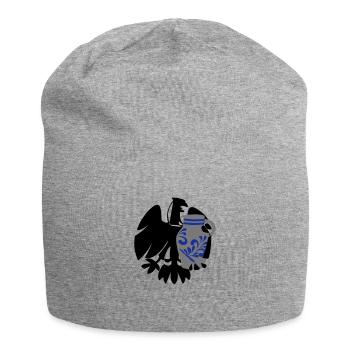 Adler & Bembel - Jersey-Beanie - Grau meliert - Vorne
