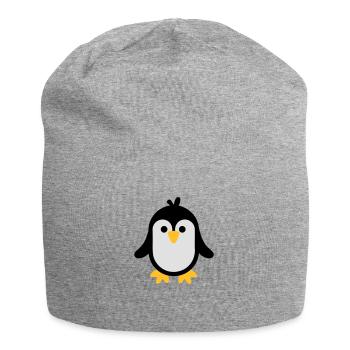 Manchot - Bonnet en jersey - gris chiné - Devant