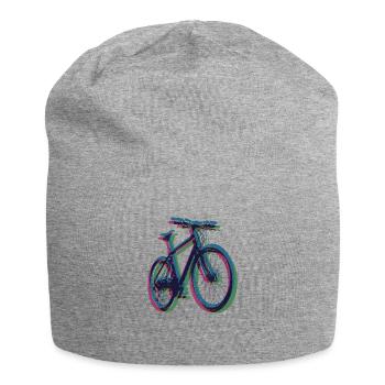 Bike Fahrrad Outdoor Fun Radsport Radtour Freiheit - Jersey-Beanie - Grau meliert - Vorne