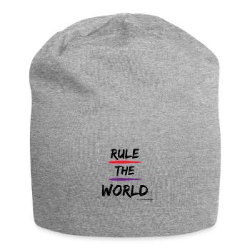 Rule the World - Jersey-Beanie - Grau meliert - Vorne