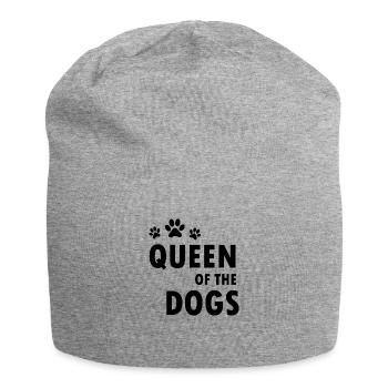 Dog Hund - Jersey-Beanie - Grau meliert - Vorne