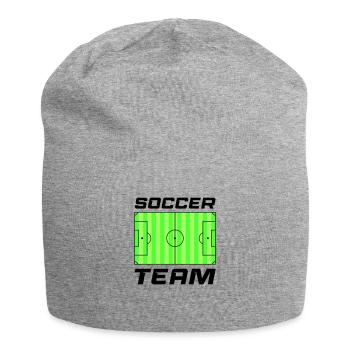 rasen fussball soccer team - Jersey-Beanie - Grau meliert - Vorne