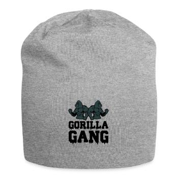 Gorilla Gang - Jersey Beanie - heather grey - Front