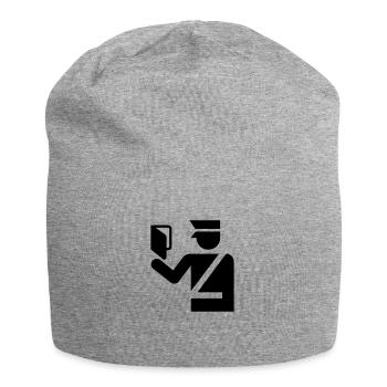 Immigration officer - Jersey Beanie - heather grey - Front