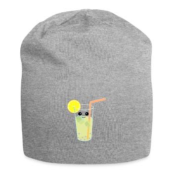 Bubble Tea - Jersey-Beanie - Grau meliert - Vorne