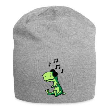 T-Rex Music - Jersey-Beanie - Grau meliert - Vorne
