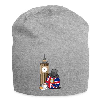 GreatBritainBall - Jersey Beanie - heather grey - Front