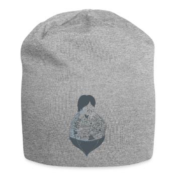 Tattoo Guy - Jersey Beanie - heather grey - Front