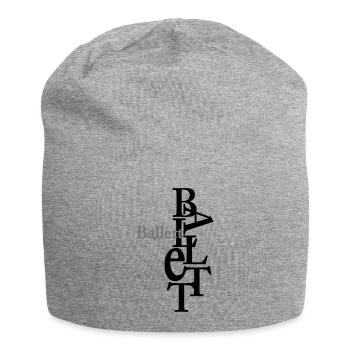 Ballett - Jersey-Beanie - Grau meliert - Vorne