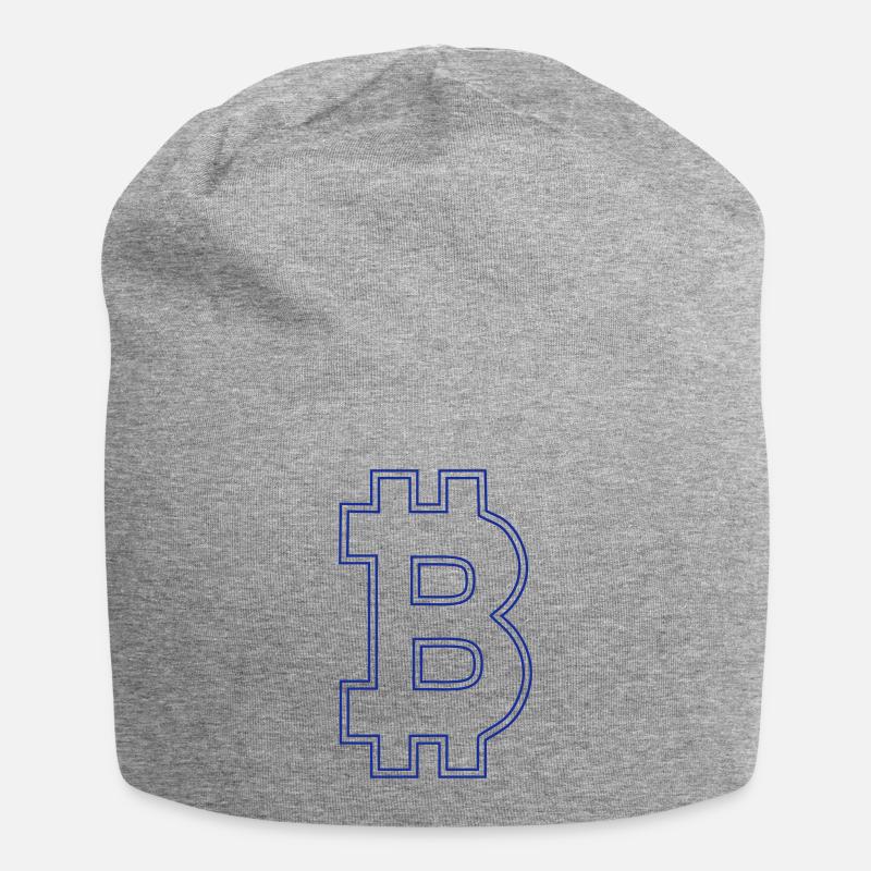 Bitcoin bitcoin BITCOIN Bitcoin - Jersey-Beanie - Grau meliert