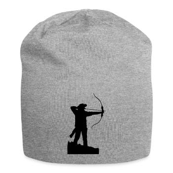 Bowmen - Jersey-Beanie - Grau meliert - Vorne