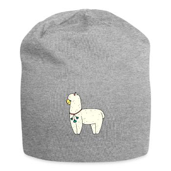 alpaca - Jersey Beanie - heather grey - Front