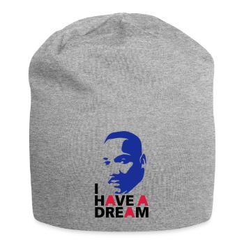 MARTIN LUTHER KING - Bonnet en jersey - gris chiné - Devant