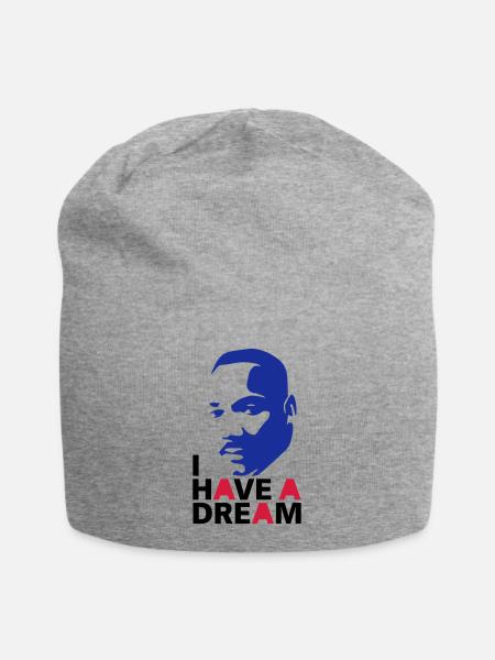 MARTIN LUTHER KING - Jersey Beanie - heather grey