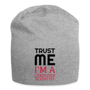 Computer / Informatiker / Aussenseiter / Ingenieur - Jersey-Beanie - Grau meliert - Vorne