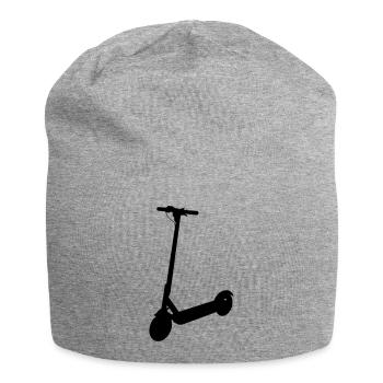 E-scooter electric scooter - Jersey Beanie - heather grey - Front