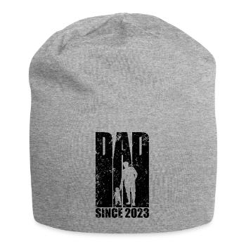 VATERTAG DAD SINCE 2023 PAPA - Jersey-Beanie - Grau meliert - Vorne