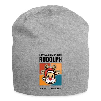 Rudolph - Jersey Beanie - heather grey - Front