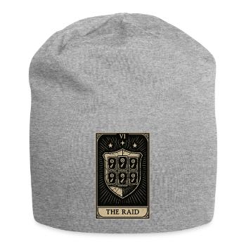 Tarot Datahoarding: The RAID Shield - Jersey Beanie - heather grey - Front