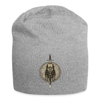 Légende viking viking marin Odin Raven Fighter - Bonnet en jersey - gris chiné - Devant