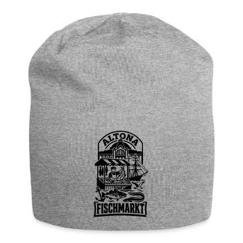 Fischmarkt Hamburg Altona - Jersey-Beanie - Grau meliert - Vorne