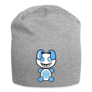 Plush : Unny - Bonnet en jersey - gris chiné - Devant