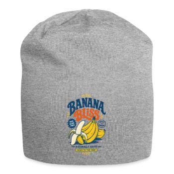 Banana Bliss - Jersey Beanie - heather grey - Front