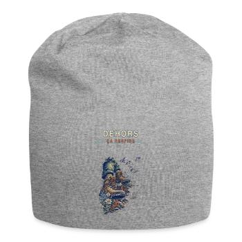 Bottes de randonnée en montagne - Bonnet en jersey - gris chiné - Devant