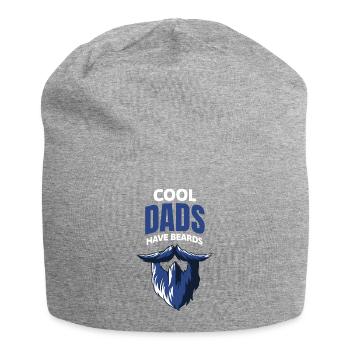 Coole Väter Haben Bärte - Jersey-Beanie - Grau meliert - Vorne