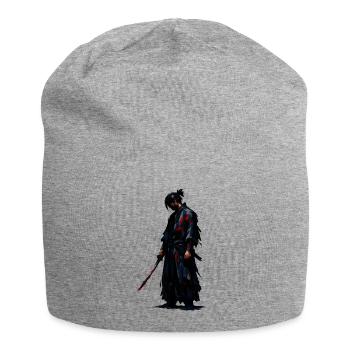 Lame de Sang du Samouraï Sombre - Bonnet en jersey - gris chiné - Devant